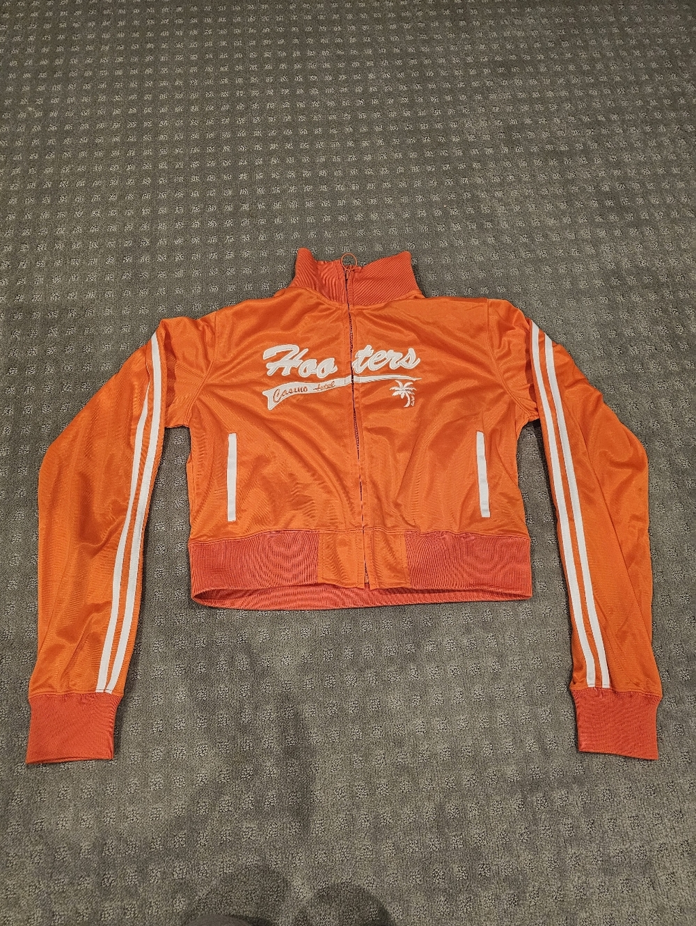 Hooters Casino Hotel Las Vegas Nevada Women's Track Suit Jacket XL